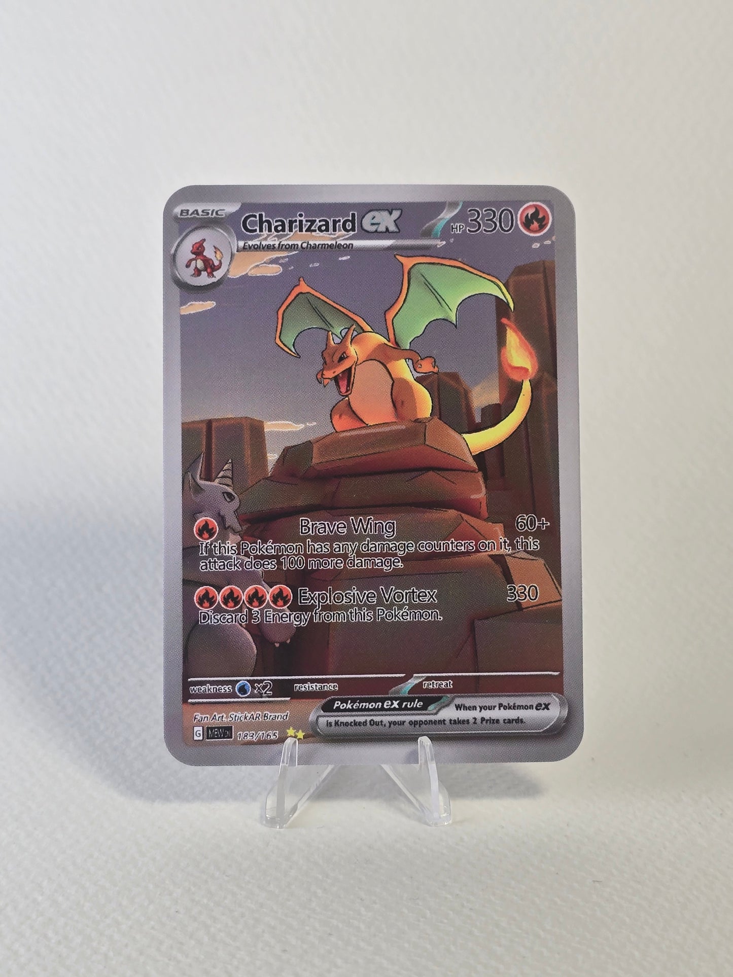 Charizard EX AR Card