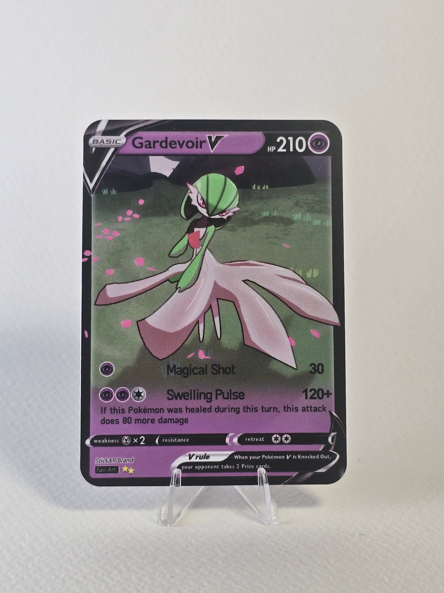 Gardevoir V AR Card (1st Edition)