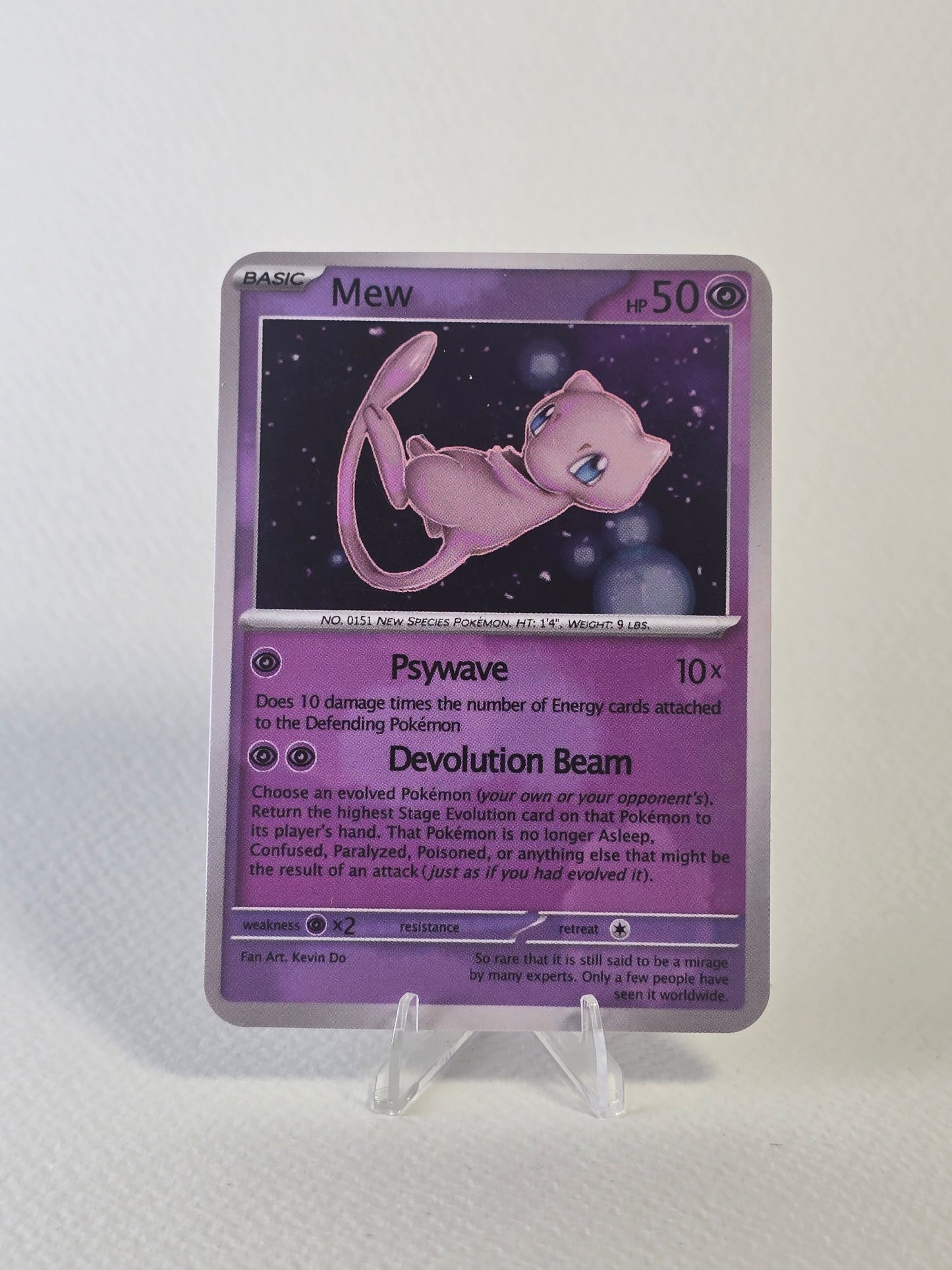 Mew AR Card