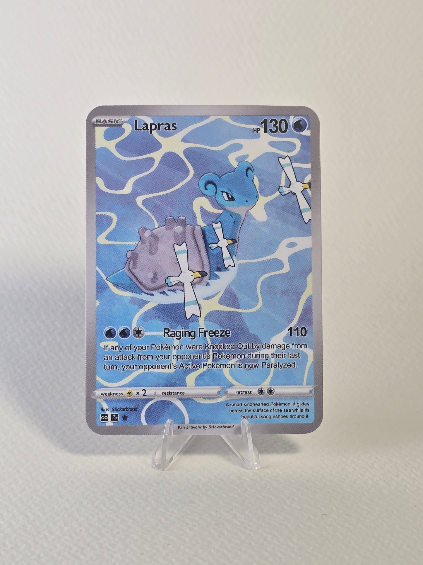 Lapras Sp. Env AR Card (Shiny Magikarp)