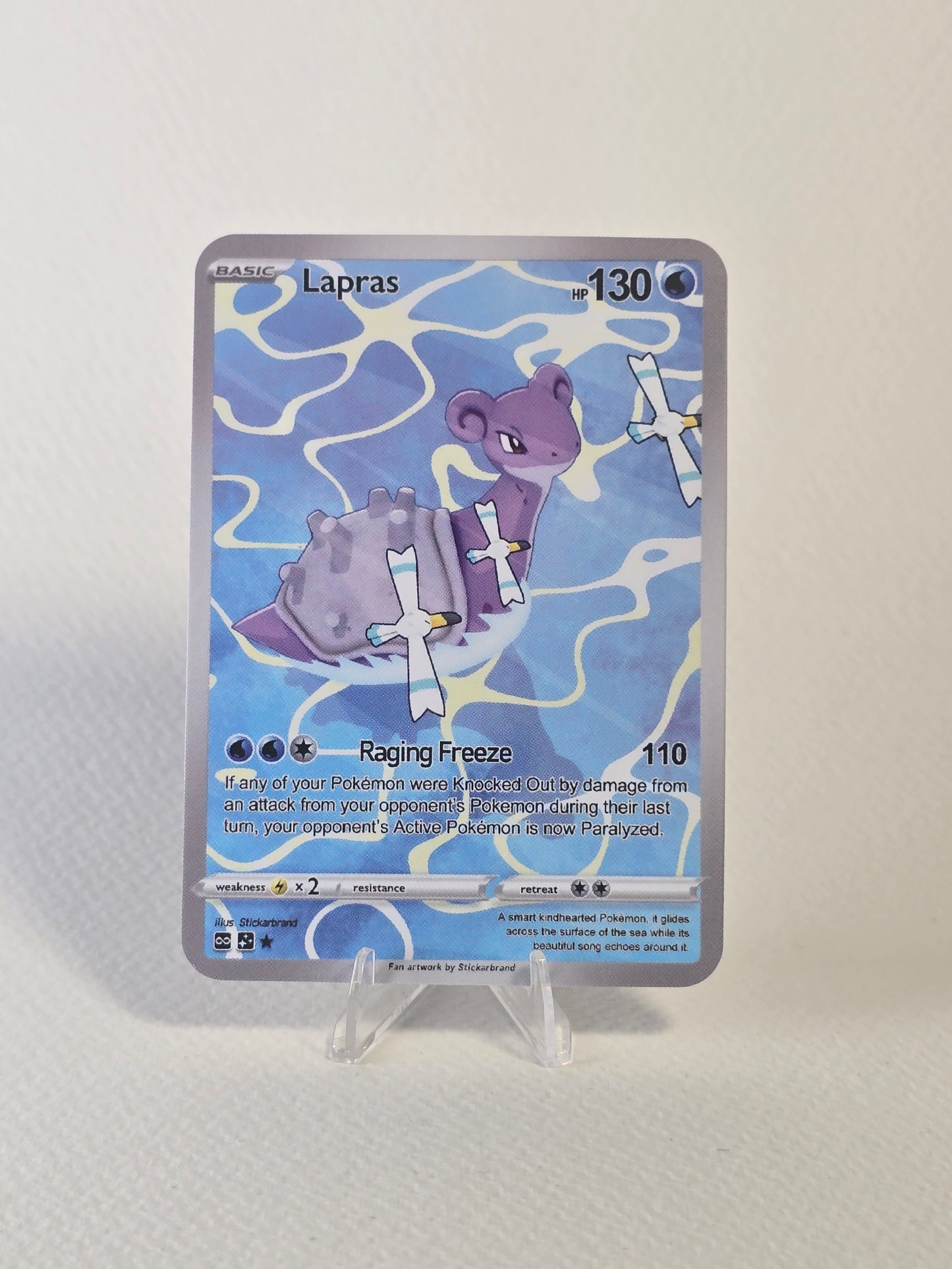 Lapras Shiny AR Card