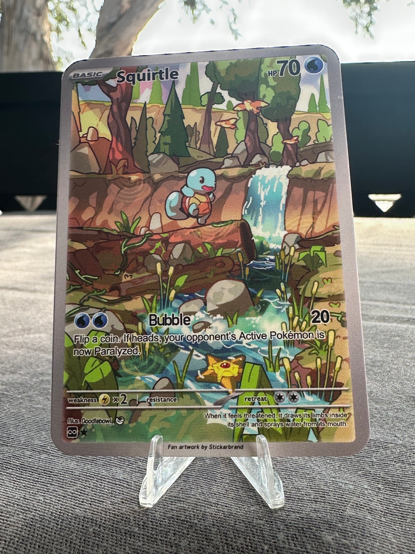 Squirtle AR Card