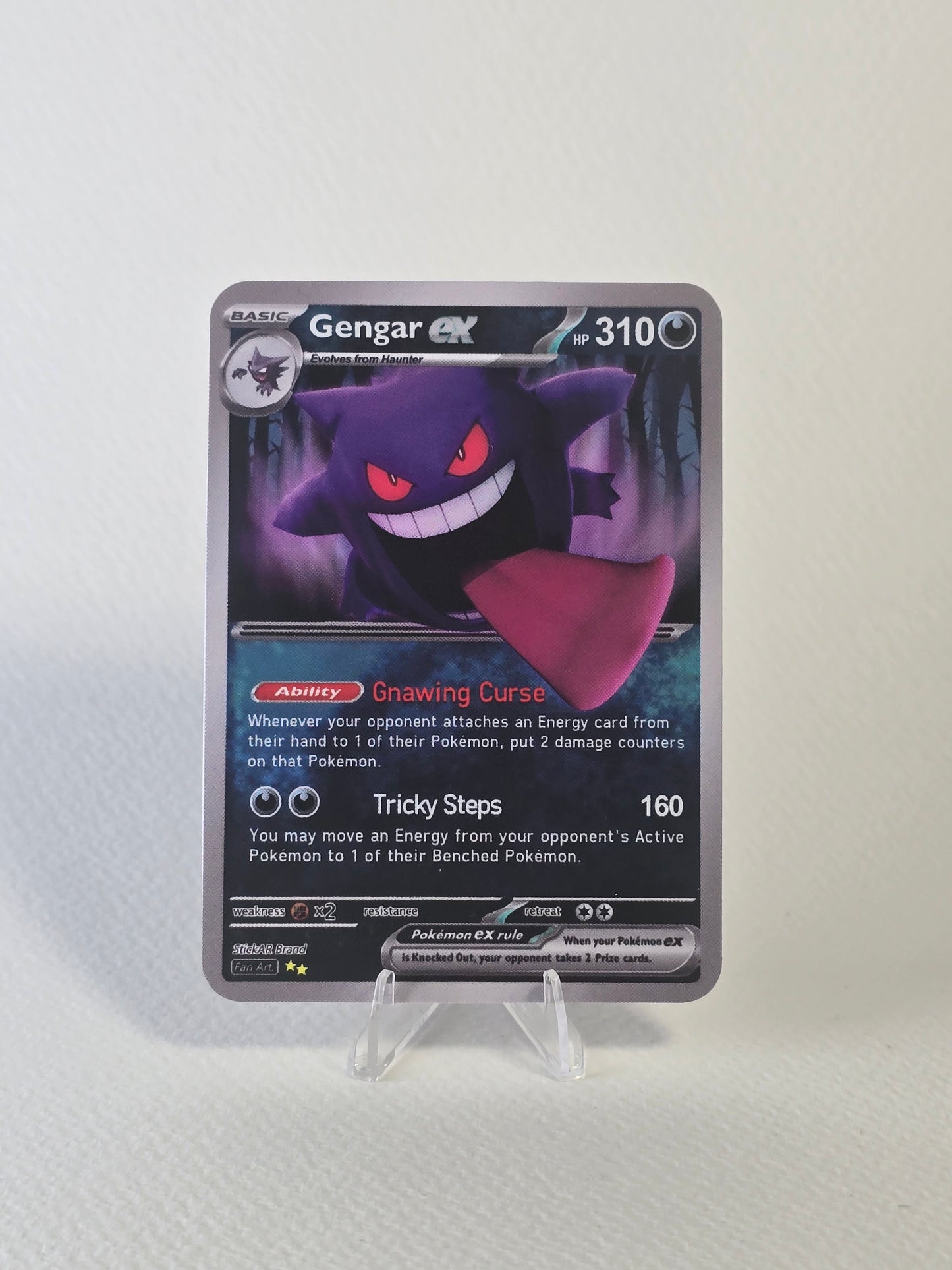 Gengar EX AR Card