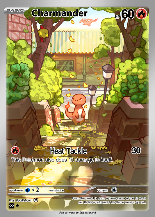 Charmander AR Card