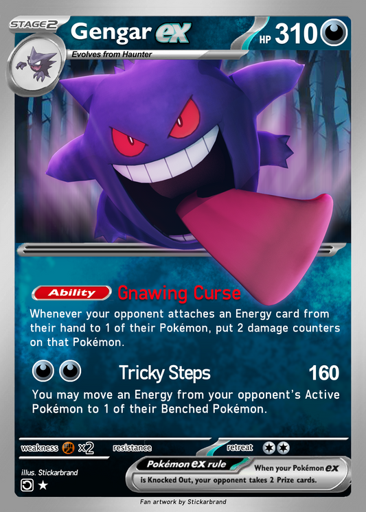 Gengar EX AR Card