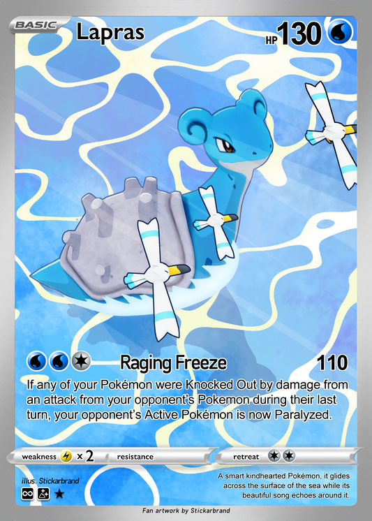 Lapras Sp. Env AR Card (Shiny Magikarp)