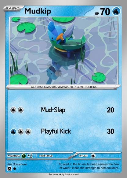 Mudkip AR Card