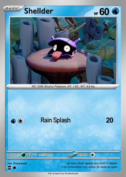 Shellder AR Card
