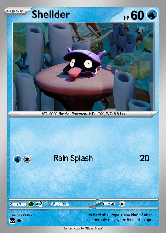 Shellder AR Card