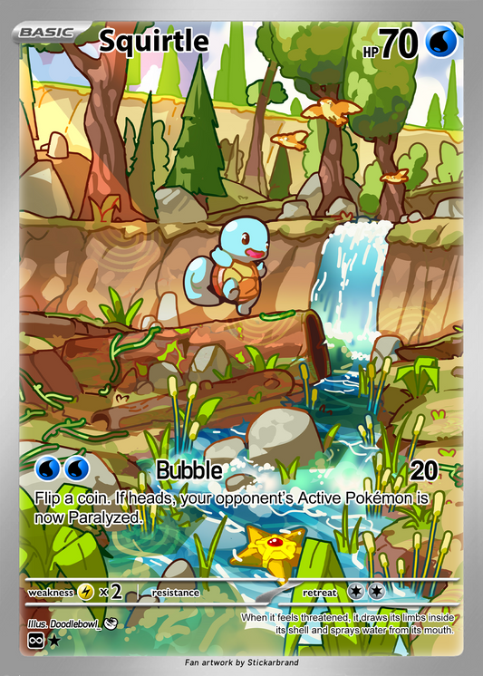 Squirtle AR Card