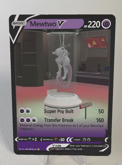 Mewtwo V AR Card