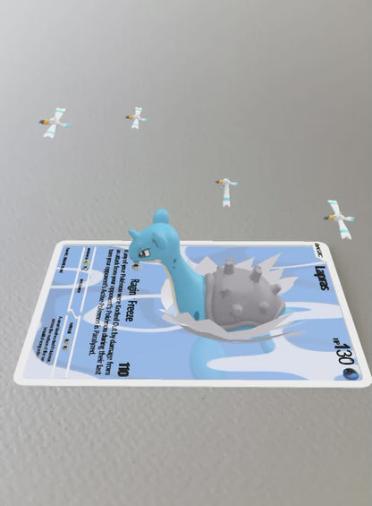 Lapras Sp. Env AR Card (Shiny Magikarp)
