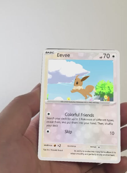Eevee AR Card (1st Edition)