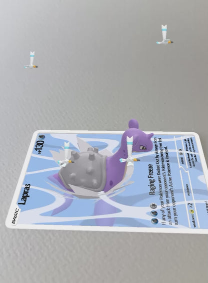 Lapras Shiny AR Card