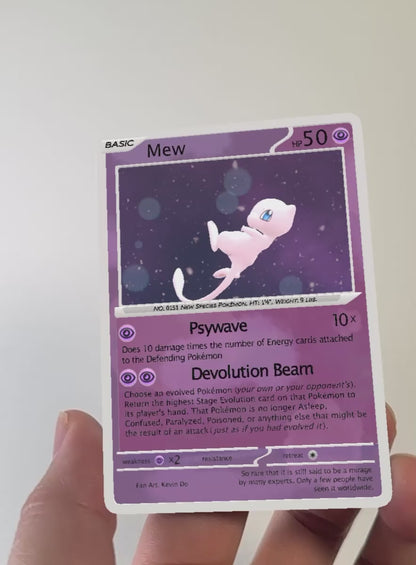 Mew AR Card
