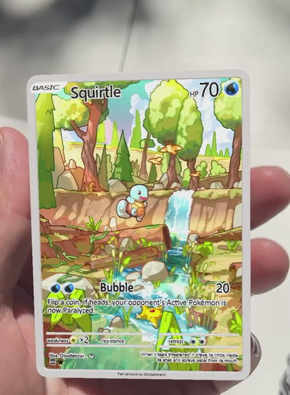 Squirtle AR Card